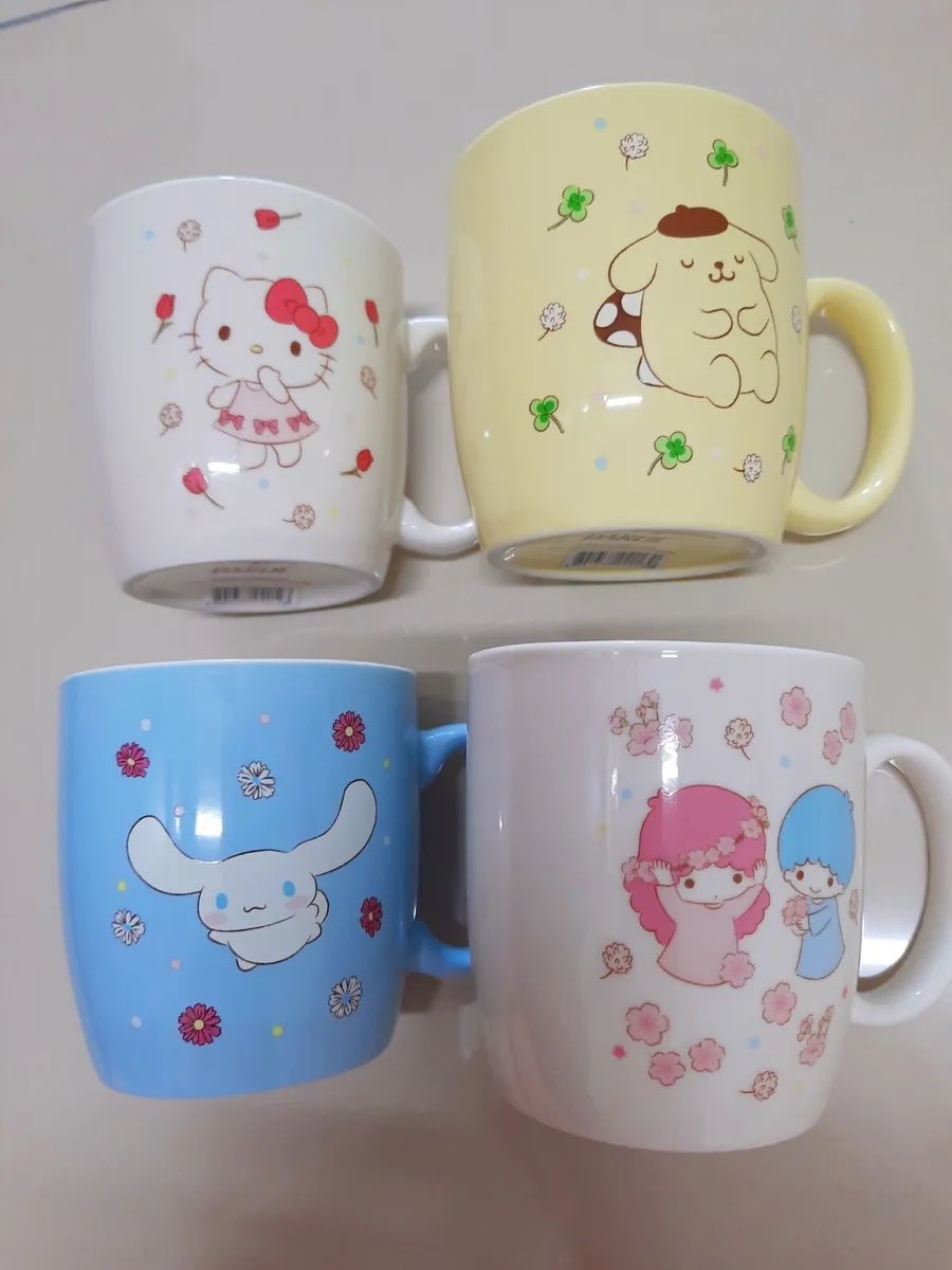 sanrio mugs 💫