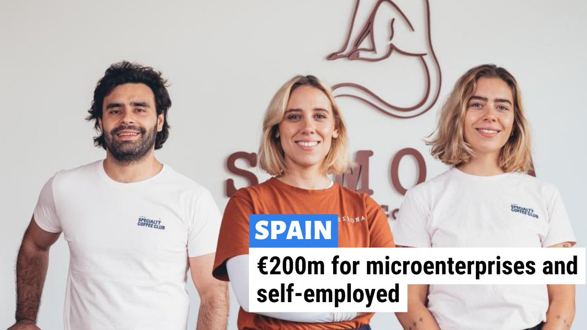 🇪🇸🇪🇺We signed a €100m loan with MicroBank to unlock €200m in microloans for small businesses & self-employed people, helping to turn their ideas into business.
Our partnership with MicroBank backed around 24000 individuals & microenterprises to date 👉bit.ly/Spain_microent…