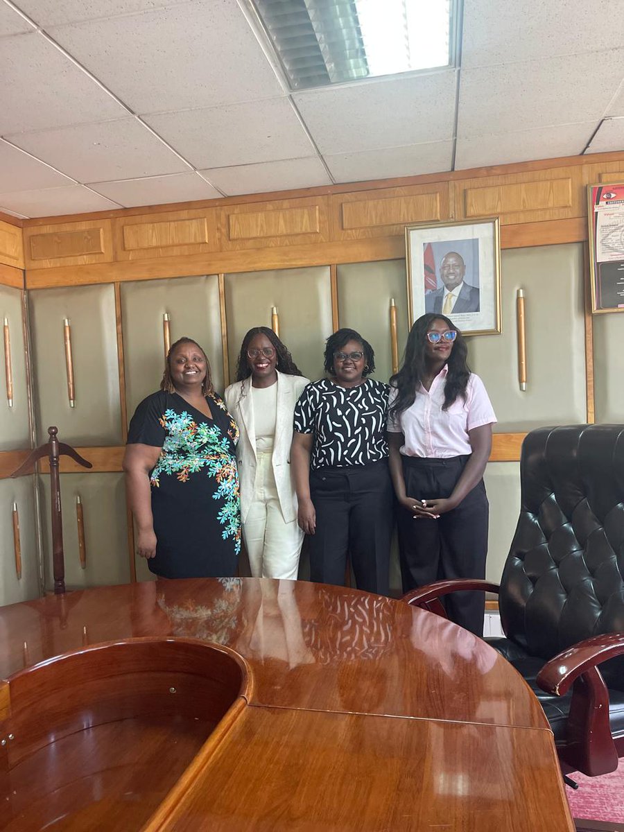 Yesterday, our team together with @FeministsKE ,@usikimye @jhrnews met with the Victims Protection Board and the Kenya Witness Protection Agency to discuss their roles in combating GBV and SGBV, and to explore collaborative efforts in creating a safer Kenya for women and girls.…