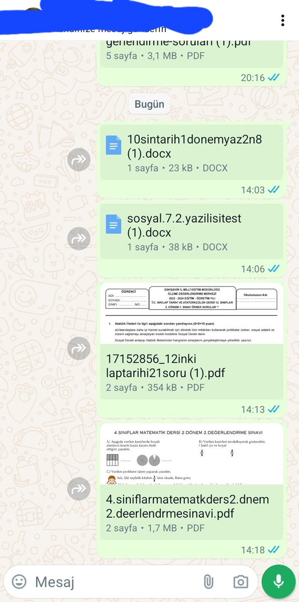 Eskiden delimiyim kendime mesaj atayım. Şimdi en çok kendime mesaj atıyorum. Çok faydalı