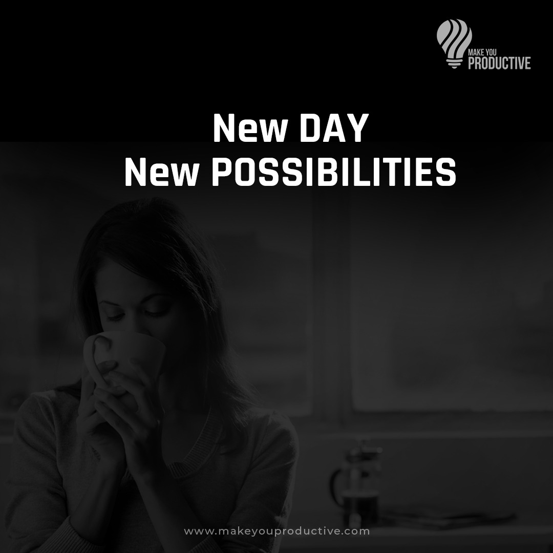 Every sunrise marks a new opportunity to boost productivity. Embrace each day with a positive mindset and determination to accomplish your goals, making the most of every moment to achieve success. #MakeYouProductive #ProductivityGoals #SuccessMindset #MakeItCount