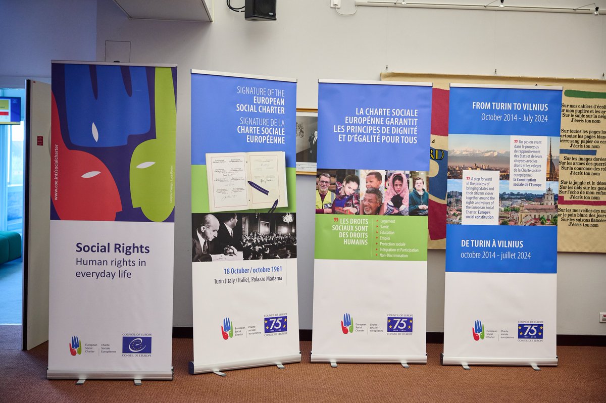 🔷On the way to Vilnius ! The upcoming High-level Conference on the #EuropeanSocialCharter in #Vilnius, scheduled for 4 July 2024, will be pivotal in advancing the @coe initiatives on #socialrights.