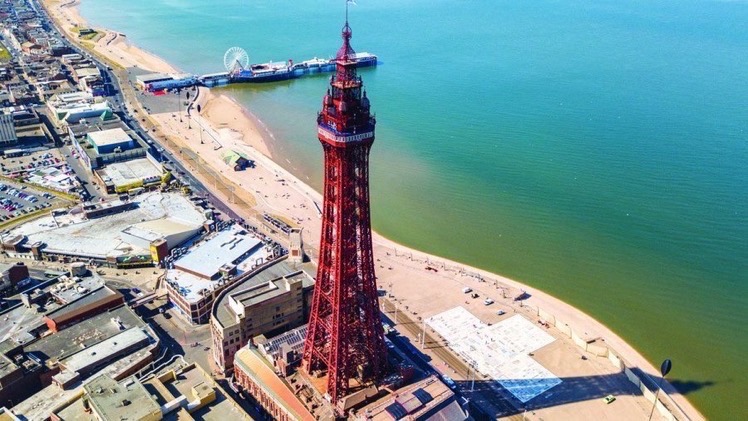14 May 1894. Blackpool Tower was opened to the public. It was Inspired by the Eiffel Tower in Paris, and at 518 feet (158 metres) high is the 120th-tallest building in the world. When it opened it was the tallest  structure in the British Empire.