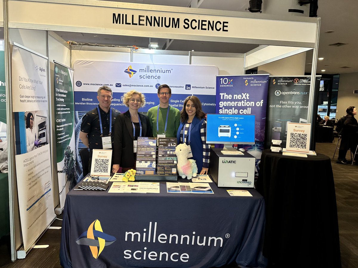 mscienceaustnz's tweet photo. Our Team is ready to talk about the best tech on the market! We are attending #APVIC conference at the Marvel Stadium.
Captain Marvel would certainly approve Millennium Science products.
We are here to help saving lives.
We are The Science Avengers πͺπ»
@PacBio @10xGenomics @MedChemExpress @opentrons @Agilent @Sino_Biological @invivogen_US @unchainedlabs