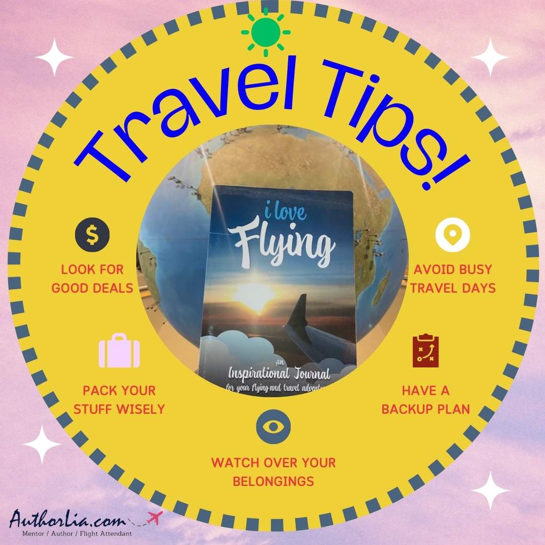 Plan ahead for Spring/Summer travel! For more travel inspirations (photos, videos, articles, where to go, & what to do), head to my website authorlia.com. (These tips are brought to you by my travel journal, I Love Flying. Available on online platforms.) #travel