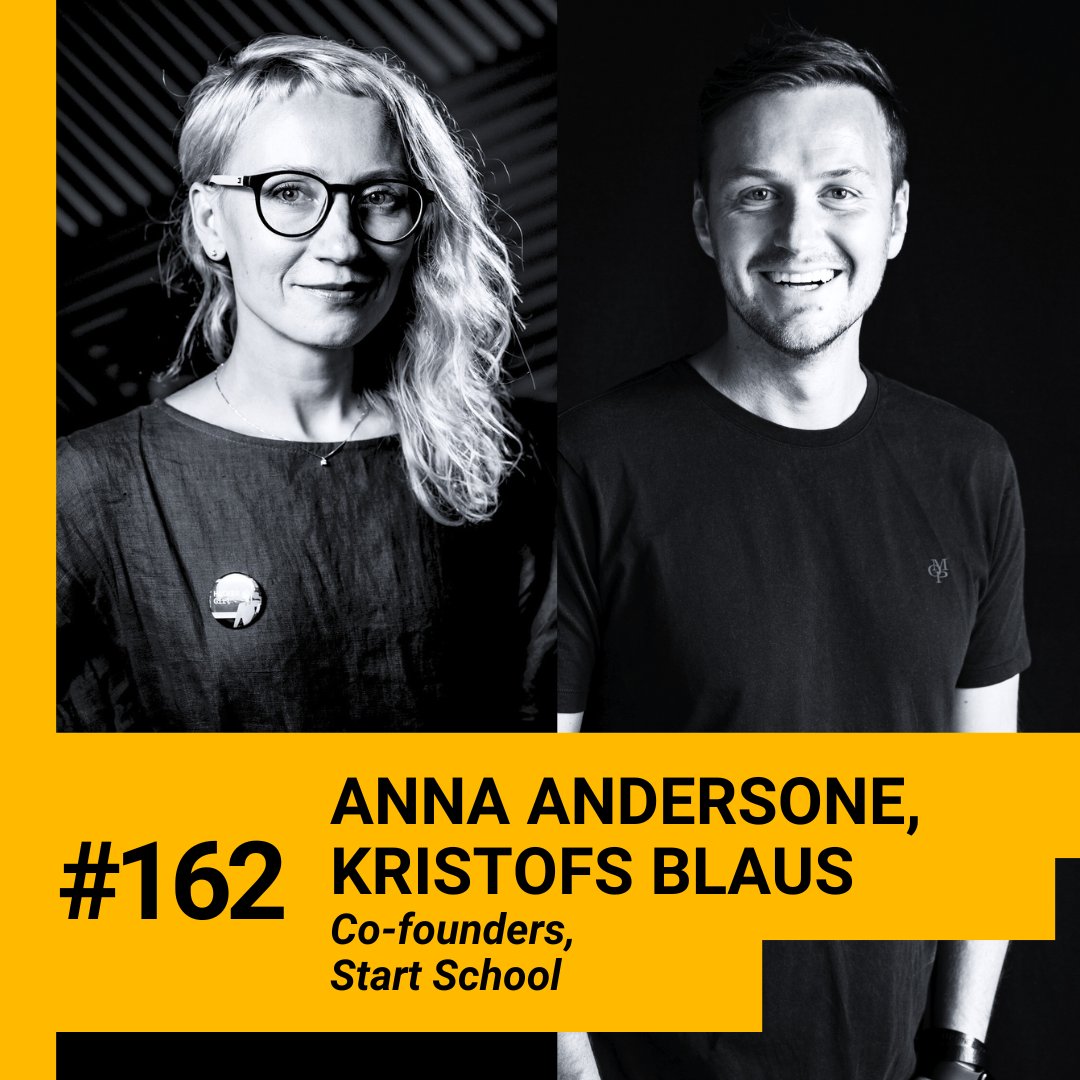 The Pursuit of Scrappiness Podcast (@scrappinesspod) on Twitter photo Check out our new episode (162) if you want to accelerate your career in #tech & #startups
<a href="/Lebedoka/">Anna Andersone</a> and <a href="/KristofsBlaus/">Kristofs Blaus</a> on how <a href="/StartSchoolRiga/">Start School</a> aims to bring free world-class coding & business #education to the most ambitious new #founders
🎧bit.ly/44Okq55 Check out our new episode (162) if you want to accelerate your career in #tech & #startups
<a href="/Lebedoka/">Anna Andersone</a> and <a href="/KristofsBlaus/">Kristofs Blaus</a> on how <a href="/StartSchoolRiga/">Start School</a> aims to bring free world-class coding & business #education to the most ambitious new #founders
🎧bit.ly/44Okq55