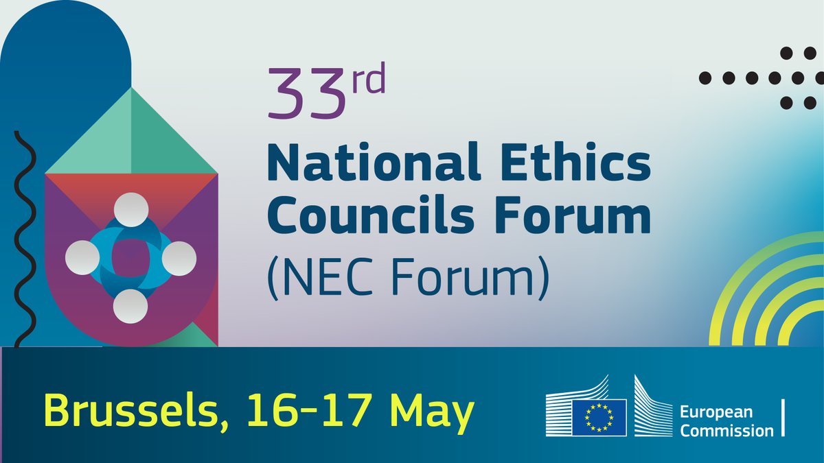 How can we foster Justice in a Global World? National ethics bodies will discuss this issue at the 33rd National Ethics Councils Forum: 🗓️ 16 - 17 May 🔗europa.eu/!nTKJj8 #NationalEthicsCouncilsEU #NECForumEU