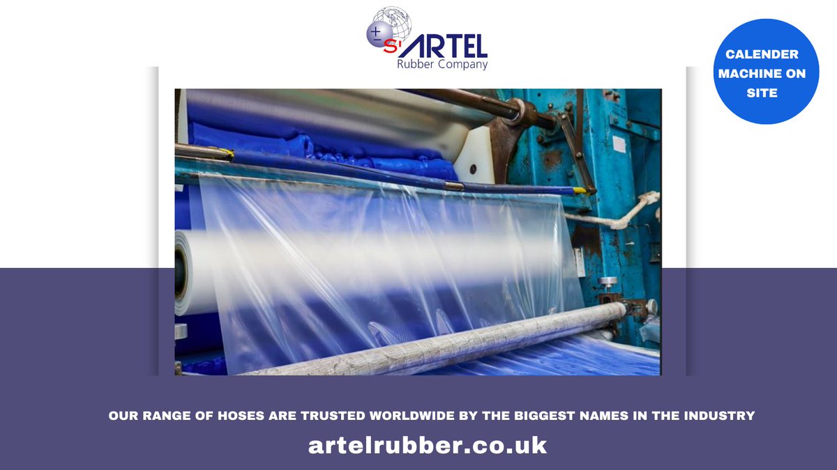 We are one of the few silicone hose companies in the UK that have invested in our machinery and processes. We have a Calender machine on-site at our facility in Alcester. Click: artelrubber.co.uk/products-and-s… #rubber #hose #manufacturing #engineering #industry #engines #hoses
