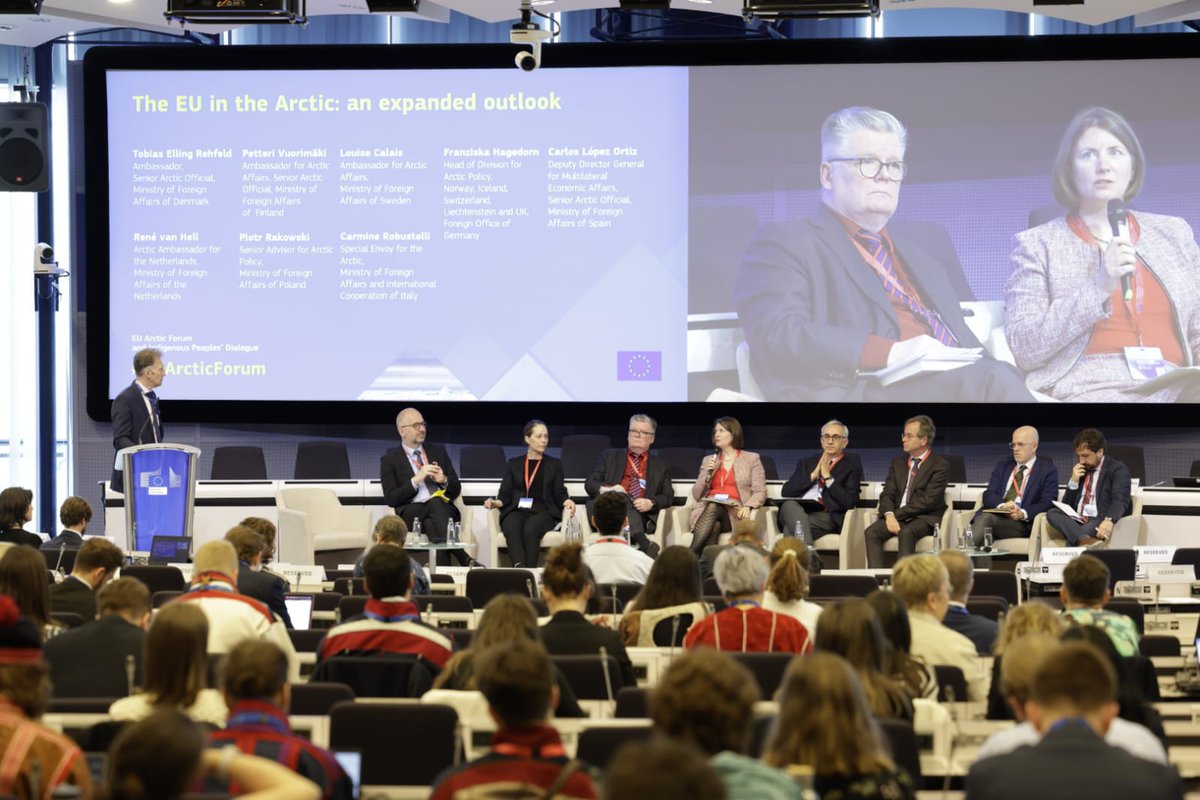 International cooperation in the #Arctic is more crucial than ever. We gather #EUArctic & non-Arctic EU countries to discuss how to better cooperate: from listening to the people of the Arctic, to tackling #environmental challenges & discussing #security angles. #EUArcticForum