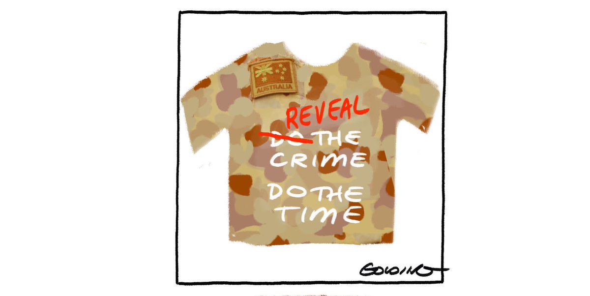 Reveal the crime… @theage