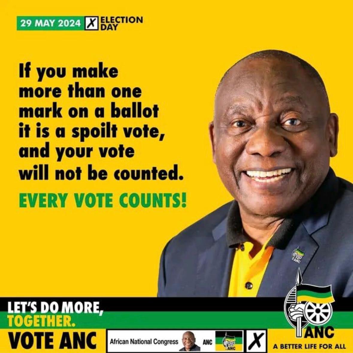 How to cast your vote on 29 May 2024 🖤💚💛 Regional(Gold Paper):#VoteANC❎ Provincial(PinkPaper):#VoteANC❎ National(Gold Paper):#VoteANC❎ #Mayihlome #VoteANC2024 #LetsDoMoreTogether #VoteANC❎