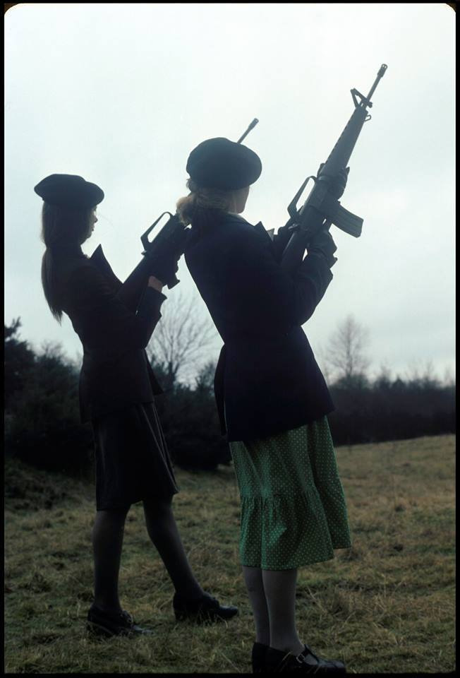 Female Provisional IRA volunteers with M16 rifles during a training 1977 The Provisional Irish Republican Army, officially known as the Irish Republican Army and informally known as the Provos, was an Irish republican paramilitary force that sought to end British rule in Northern…