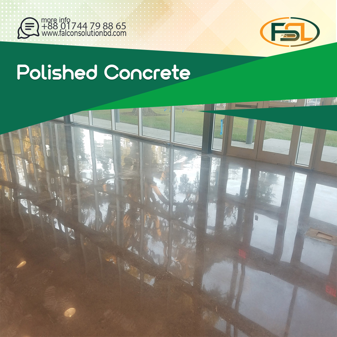 𝐏𝐨𝐥𝐢𝐬𝐡𝐞𝐝 𝐂𝐨𝐧𝐜𝐫𝐞𝐭𝐞 𝐢𝐧 𝐁𝐚𝐧𝐠𝐥𝐚𝐝𝐞𝐬𝐡 
🔹 Long-lasting 🔹 Low maintenance 🔹 Reflective and bright 🔹 Cost-efficient
#Polished_Concrete_in_Bangladesh #Polished_Concrete_in_BD #Polished_Concrete #Concrete_Polishing #Polished_Concrete_Floor #FalconSolutionLtd