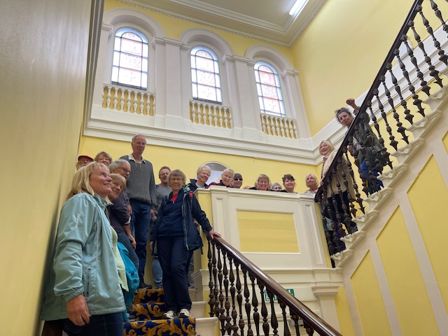 Yesterday, 21 intrepid historians and walkers joined Author Tim Wander for his now famous Northwood House and Estate tour - which thanks to the church volunteers - also included a chance to visit inside the amazing St Mary's church.🥾 Check out the photos.📸 #IsleofWight #IOW