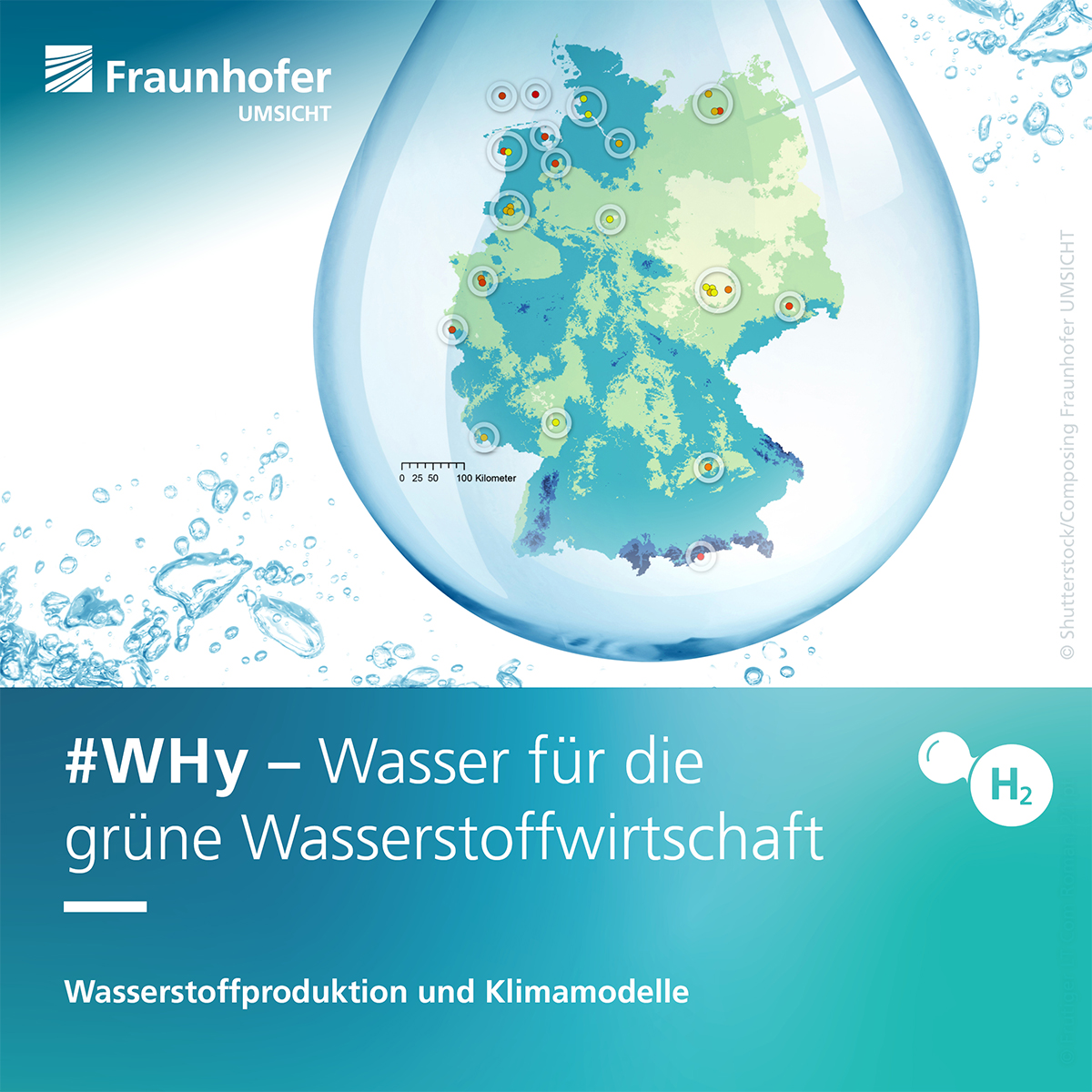 Neuer Wasserstoffhub mit einer Kapazität von 520 Megawatt in Duisburg geplant. Welche Rolle spielt der #Klimawandel für die regionale Wasserversorgung von Wasserstoffstandorten? Unsere neue Karte ist an Klimamodelle für Zeiträume bis 2040 gekoppelt: s.fhg.de/bM2r