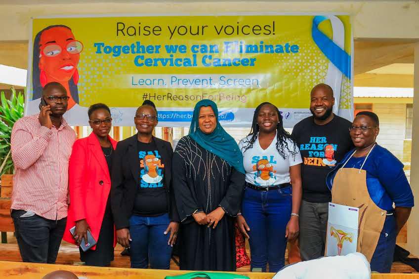 Your voice is a powerful tool, use it to raise awareness and champion for the greater good of the society. Let's come together for #HerReasonForBeing, we can eliminate #cervicalcancer. 

Take control of your health today and:
➡️ Get Informed 
➡️ Get Screened 
➡️ Get Vaccinated