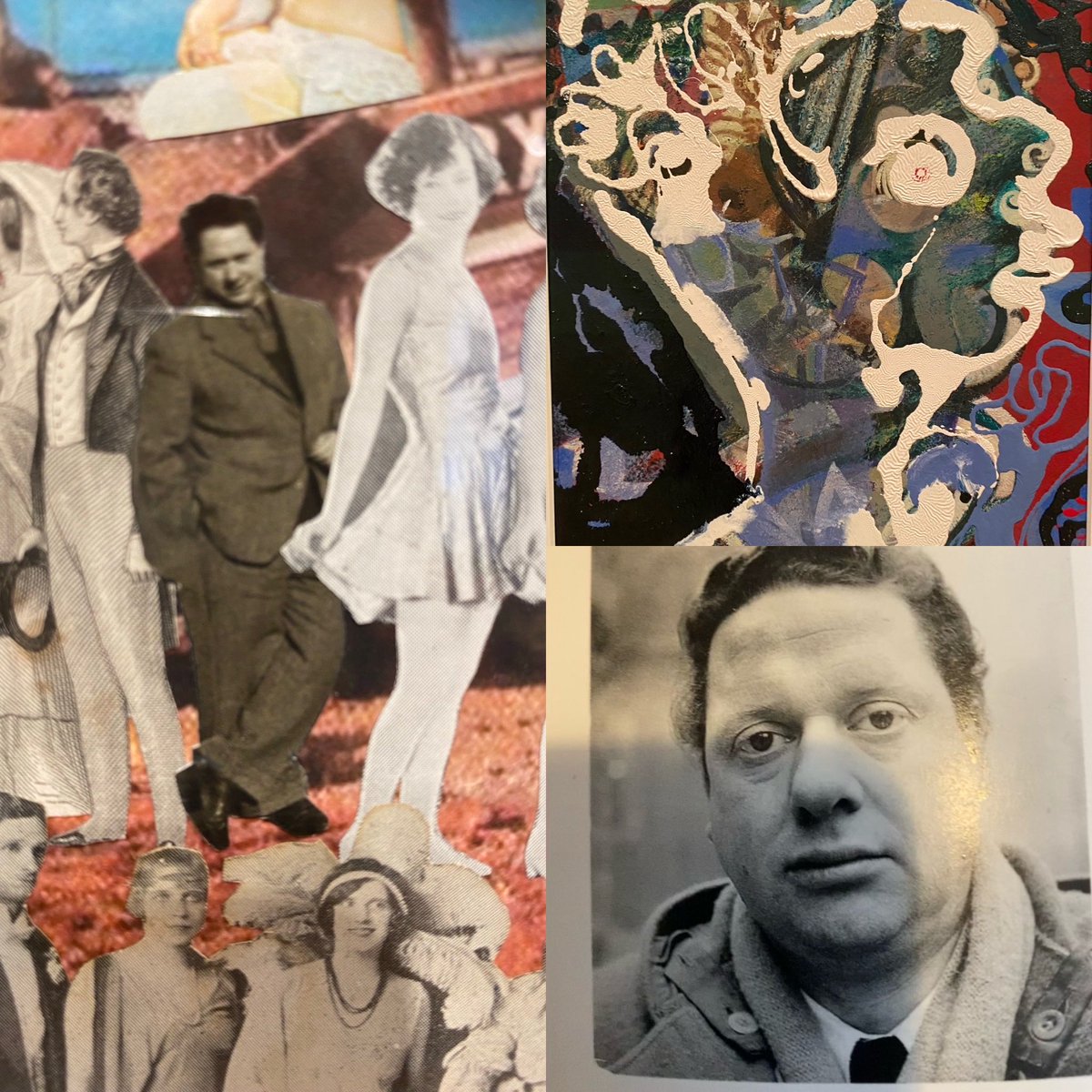 Three DT curios for DYLAN THOMAS DAY 2024 - BLAKE - AGAR- DEAKIN- what tales they tell…