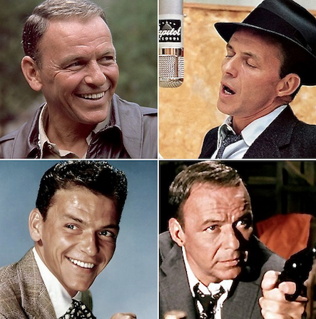 FRANK SINATRA #DOTD 1998 Young at Heart - Guys & Dolls The Detective - Anchors Away From Here to Eternity - Suddenly Von Ryans Express - High Society Oceans II - Manchurian Candidate Some Came Running - Tony Rome A Hole in the Head - On the Town Man With the Golden Arm - Pal Joey