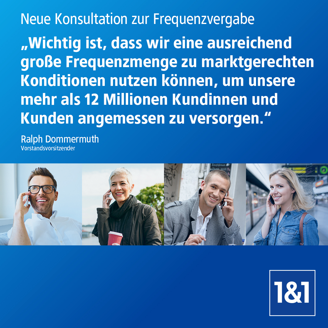 1&1 (@1und1) on Twitter photo .„Einer kooperativen Lösung stehen wir offen gegenüber", kommentiert unser CEO den Vorschlag der <a href="/bnetza/">Bundesnetzagentur</a> für eine Verlängerung der bestehenden Frequenznutzungsrechte unter Verpflichtung einer Beteiligung von 1&1 zu fairen Bedingungen. Details hierzu: unternehmen.1und1.de/corporate-news… .„Einer kooperativen Lösung stehen wir offen gegenüber", kommentiert unser CEO den Vorschlag der <a href="/bnetza/">Bundesnetzagentur</a> für eine Verlängerung der bestehenden Frequenznutzungsrechte unter Verpflichtung einer Beteiligung von 1&1 zu fairen Bedingungen. Details hierzu: unternehmen.1und1.de/corporate-news…