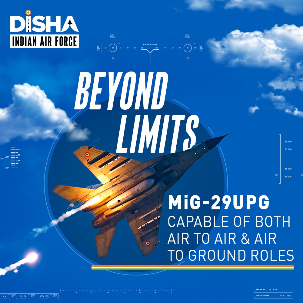 It's time to expand your knowledge on aerial combat. The MiG-29UPG is an aircraft that defines air superiority and precision. 
Features like increased fuel capacity, aerial refueling capability, and state-of-the-art weaponry add to its reach and potency.