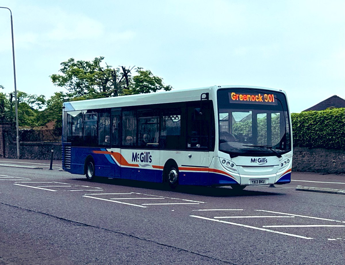 We’ve started running an increased frequency of every 15 mins between Greenock and Lunderston Bay along the Clyde coast for the summer. A dozen customers taking advantage of the extra journeys here on the first day.