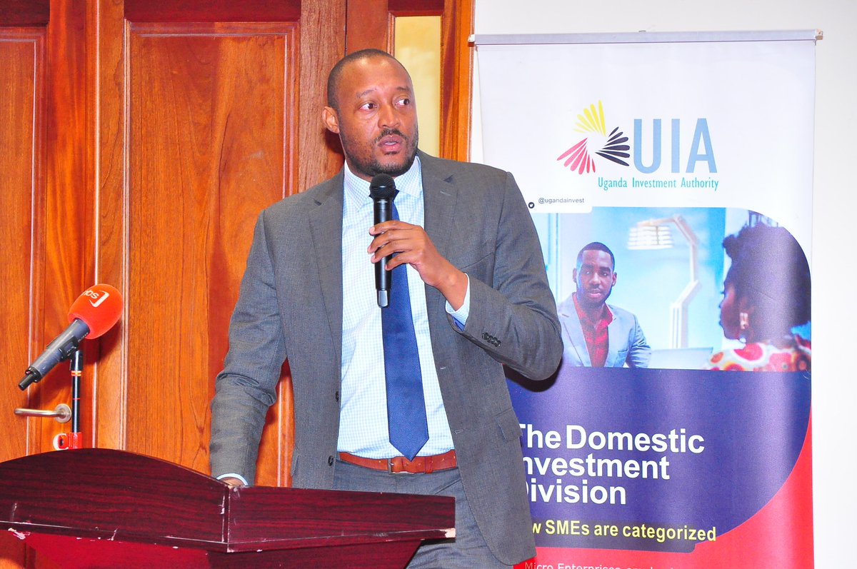 The @ugandainvest Domestic Investment Division is creating a pool of profiled Domestic Investors in various sectors who can be matched with international investors, financiers, & biz support services - @ugandainvest Director General @mukiza_robert #UIADomesticInvestmentDivision