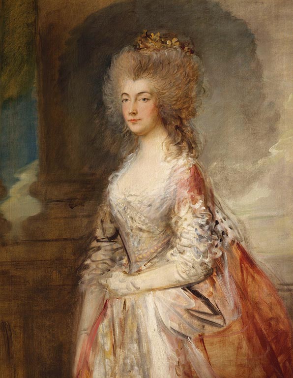 Born #OTD in 1727 Thomas Gainsborough exhibited this vivacious yet unfinished portrait of Anne, Duchess of Cumberland, at his Pall Mall studio, Schomberg House, in July 1784. bit.ly/3UVyV3U