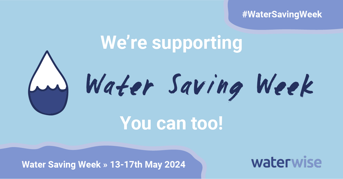 It’s Water Saving Week and <a href="/Waterwise/">Waterwise</a> has asked individuals to pledge their support to being wiser with water.

We pledge to continue embedding our water saving culture by having conversations and sharing water saving tips with colleagues.

#WaterSavingWeek #SaveWater #Waterwise