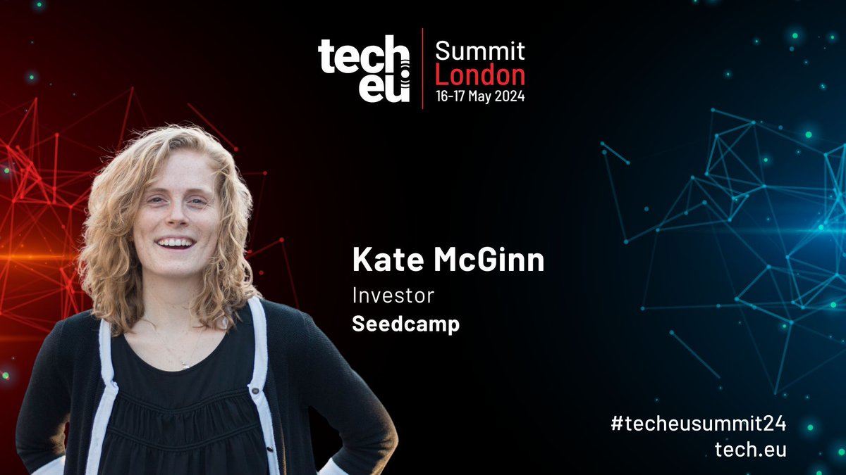 We’re excited to present Kate McGinn, Investor at Seedcamp, as one of our speakers at the Tech.eu Summit London 2024.

Get ready to be inspired! 

buff.ly/49WJckw 

#techeu #techeusummit24