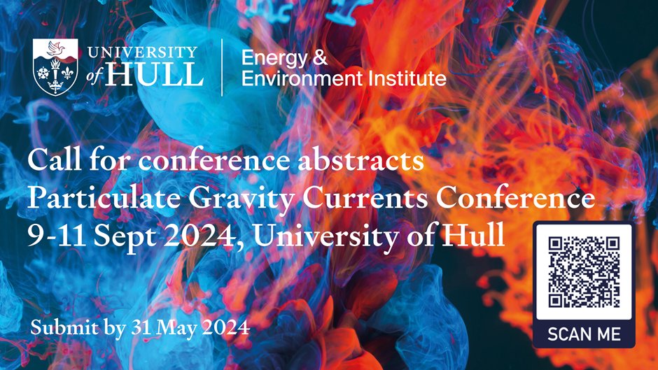 As gravity currents underpin the processes involved in many natural disasters, including avalanches, lava flows and landslides, I’m delighted that @EEIatHull is hosting the Particulate Gravity Currents Conference, including many international speakers hull.ac.uk/research/insti…