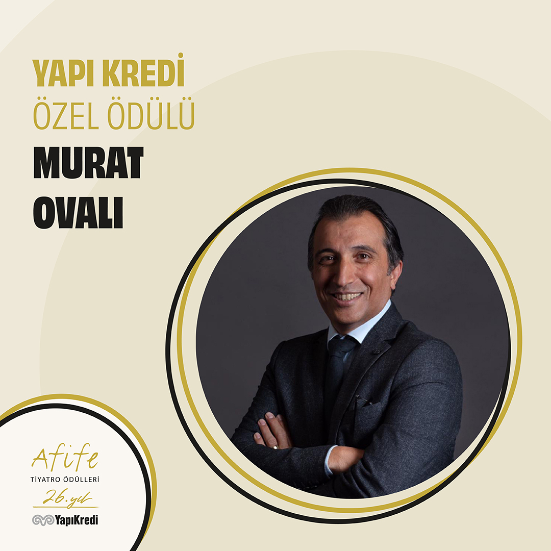 26.⁠ ⁠Yapı Kredi Afife Tiyatro Ödülleri’nde, Yapı Kredi Özel Ödülü, Murat Ovalı’nın oldu.
Tebrik ederiz! 🌟

#YapıKrediAfifeTiyatroÖdülleri