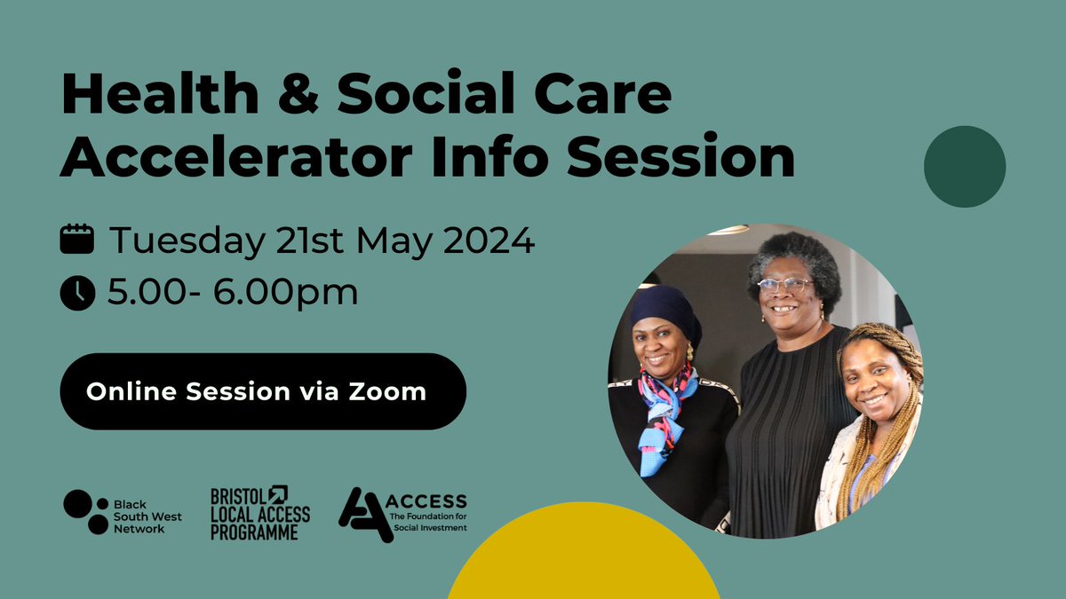 Discover the benefits of our Health & Social Care Accelerator at one of our info sessions via Zoom: - Weds 15th May, 5.00-6.00pm - Tues 21st May, 5.00-6.00pm Register for either session ➡️ ow.ly/H52L50RBQP8