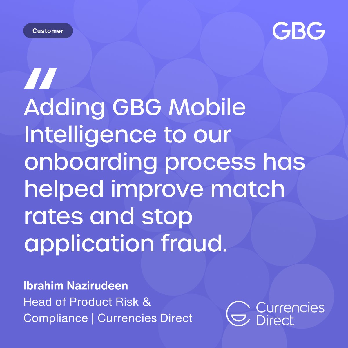 GBGplc's tweet image. We work with award-winning foreign exchange, @Currenciesd, to help them onboard good customers and detect #fraud in real-time using mobile intelligence. Learn more: gbgplc.com/en/our-custome…
#MobileAuthentication #Mobile #DigitalIdentity