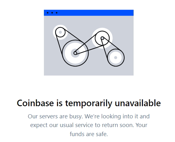 You wake up ...  open your up #CEX  and you get the following message what do you do?!?!? 

What do you do when there is a #CryptoCasino surge or dump and your #CEX is down/crashed or doing maintenance ... 

This is expected when you do unprotected CEX when you could have used a