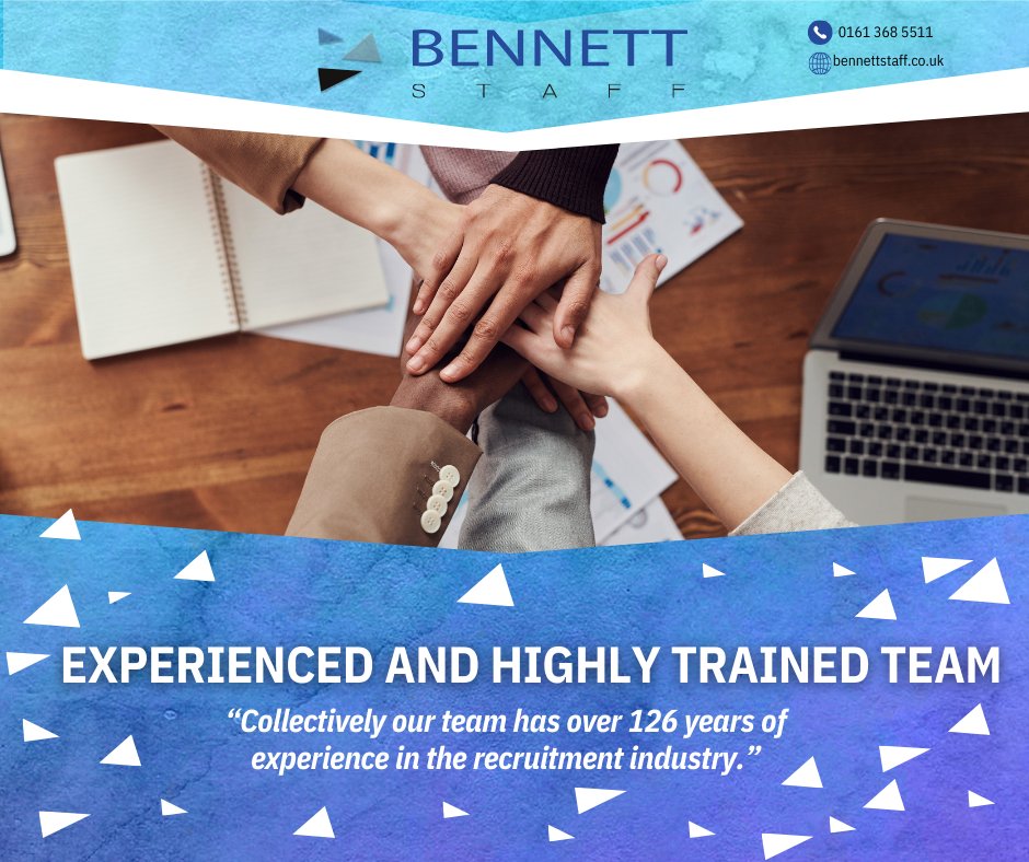 Looking for new candidates? Our experienced team is here to help! Contact us today and let's find the perfect addition to your team.

bennettstaff.co.uk/fill-a-vacancy/
#BennettStaff #Candidate #Staff #Recruitment