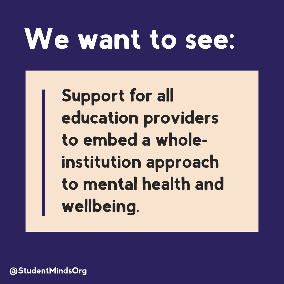 #MentalHealthAwarenessWeek is for everyone! 🧡 We believe in a holistic approach to mental health and wellbeing, one which prioritises prevention, support, and equality for ALL. Our Student Mental Health Manifesto calls for this and more! Read it now: ow.ly/T1CO50REb0M