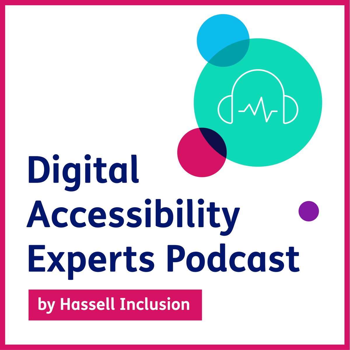 HassellInc: Want to know more about #WCAG 2.2 listen to our podcast 'WCAG 2.2 – Understanding the Changes and Implications for your Organisation' here and know what it means for you. 

Listen here or your favourite #Podcast platform …