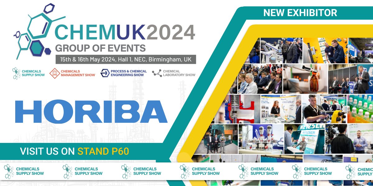 HORIBA_UK's tweet image. It&apos;s one day to @chemukexpo!🥳

Visit the #HORIBA team on Stand P60 to discuss solutions for #ParticleAnalysis and #ParticleCharacterisation! 🔬

Discover our applications: horiba.link/ChemExpo2024

#CHEMUK #chemicalmanufacturing #analysis #chemical #laboratory #chemicalprocessing