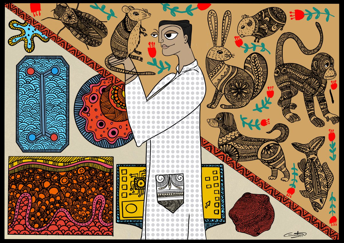 What promises do the microphysiological systems hold in biology research? How can researchers interested in the tool network and collaborate with each other? <a href="/hippo_campy/">Annapoorna P K (she/her), PhD</a> asks <a href="/KasturiMahadik/">Scientist By The Side 👩🏾</a> and Goutami Nayak at <a href="/cphms_aic/">Centre for Predictive Human Model Systems</a>. 
scitales.ccmb.res.in/are-microphysi…
<a href="/CSIR_IND/">CSIR, India</a> <a href="/AIC_CCMB/">AIC-CCMB</a> <a href="/HSIGlobal/">超级Z.Y.N 发明家 V2</a>