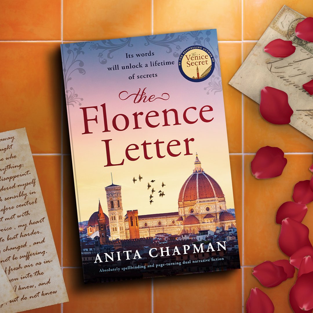 New NetGalley reviews just in for ✨The Florence Letter 💝 'This story has it all - a storyline that pulled me right in, likeable characters, a mystery, and even a scandal.' 'Anita Chapman has a great writing style and I was hooked from the start.' geni.us/B0CWVFP5GMsoci…