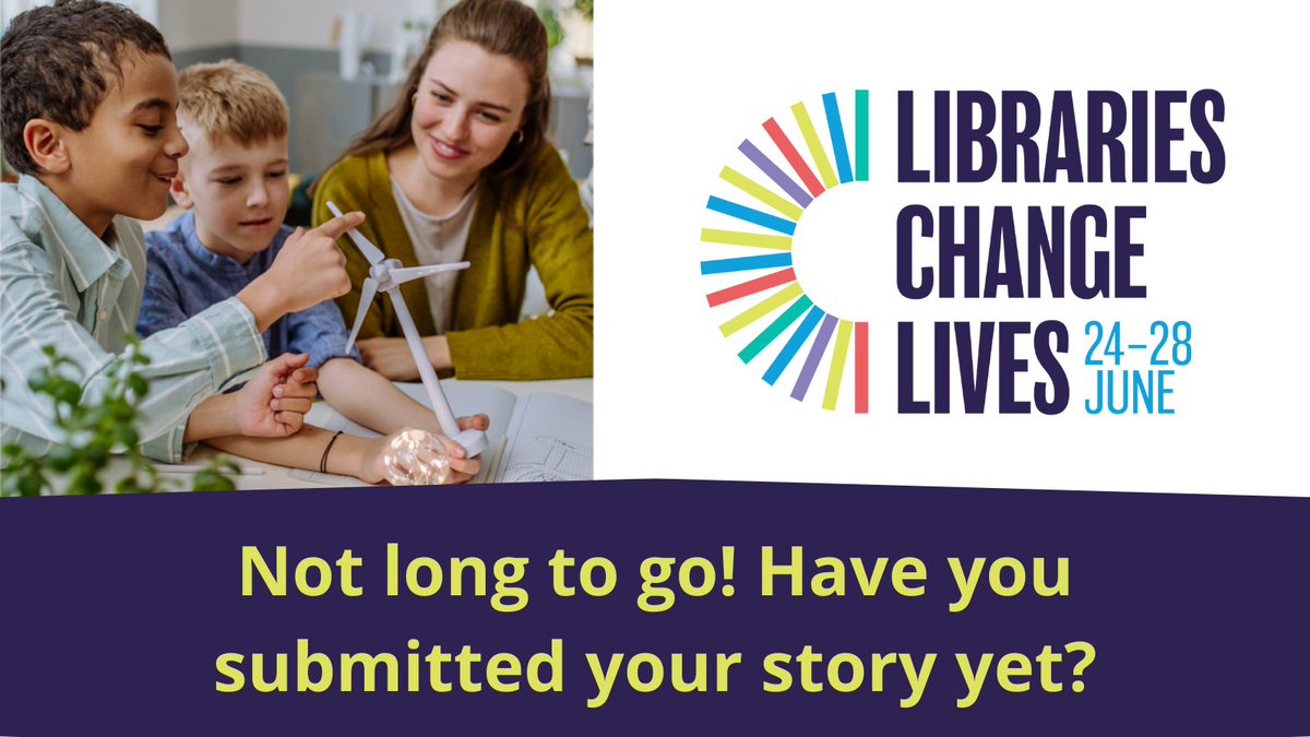 10 DAYS TO GO! Has your library helped out in these areas? 🏛️ Sense of place 🍃 Green and sustainable 🤝 Stronger communities 👩‍⚕️ Health and care 💡 Enterprise and creativity 👨‍🏫 Learning and social mobility Let us know! More info: cilip.org.uk/page/LCLW-case… #LibrariesChangeLives