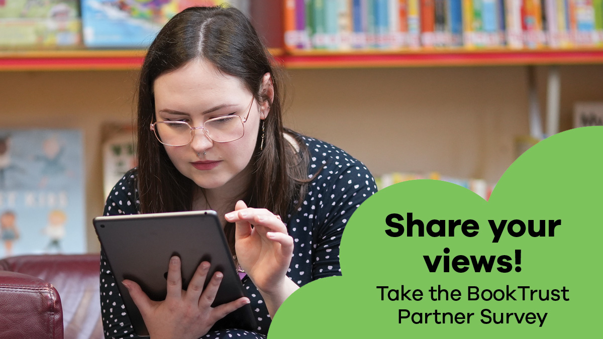 Libraries! We want to hear from you about your experiences of #BookTrustStorytime and your thoughts on our resources.

Take our new BookTrust Partner Survey and we'll enter you into a prize draw as a thank you! 👇 

booktrust.org.uk/what-we-do/imp…