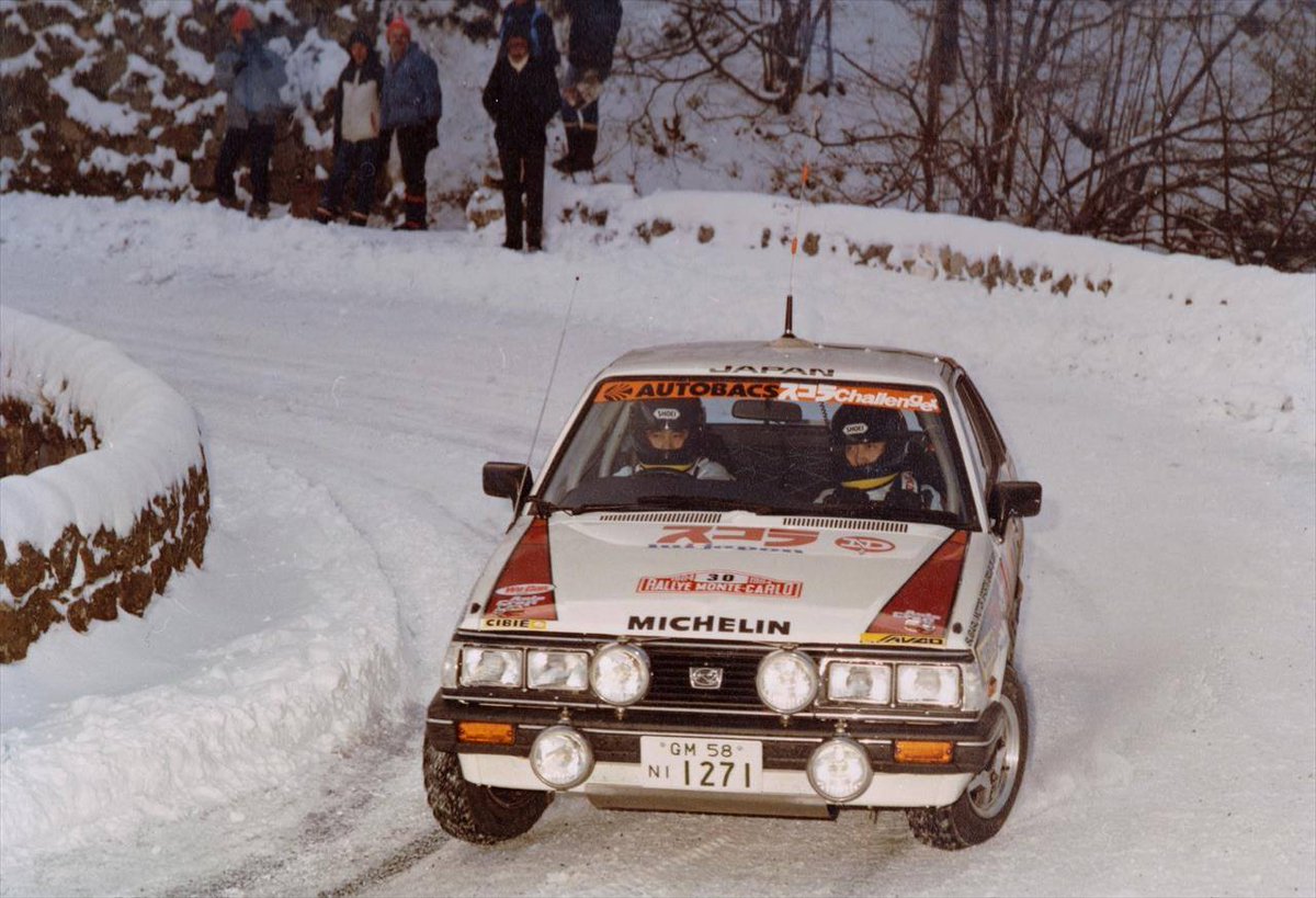 Yoshio Takaoka, Rallye Monte-Carlo 1984 🇲🇨🏁