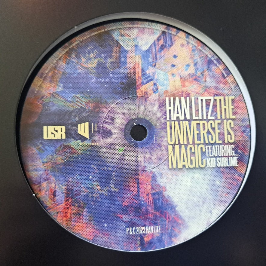 Han Litz Featuring Kid Sublime - The Universe Is Magic (LP) [Wicked Wax Amsterdam] $24.95 (Electronic, Jazz, Funk / Soul, Broken Beat, Jazzdance, Future Jazz, Deep House) furtherrecords.com/products/han-l…
