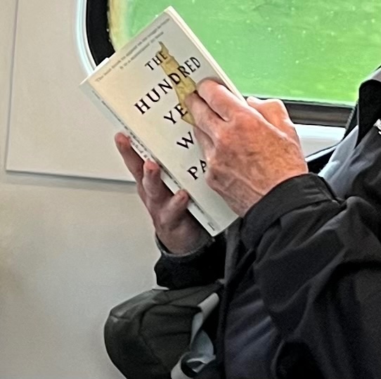 Three different people spotted on my train carriage on the way into Dublin City centre reading Khalidi’s The Hundred Years’ War on Palestine on this the eve of Nakba day.