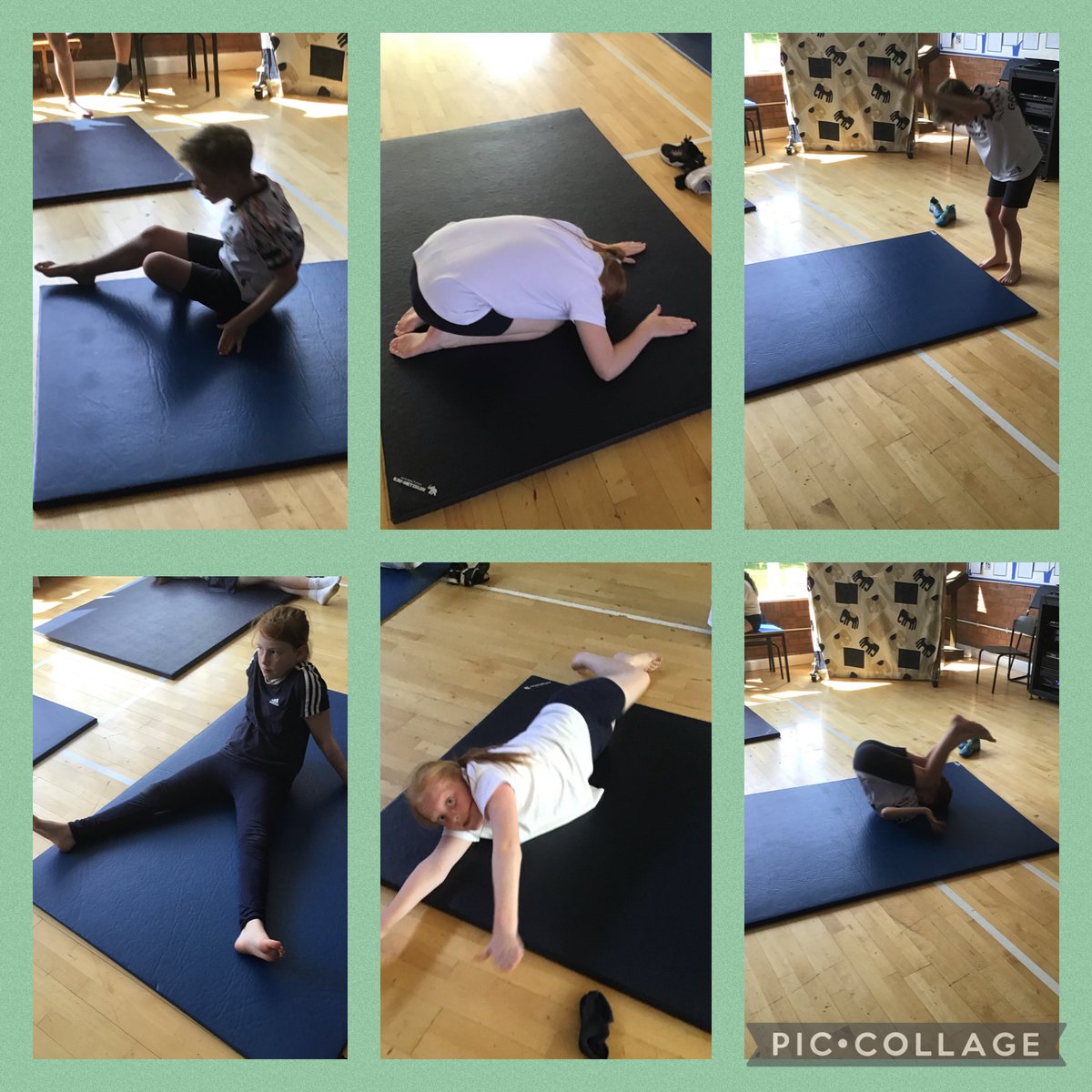 Year 4 have been doing a variety of different rolls in gymnastics this week, we felt how our different muscles felt-particularly our core strength when taking part in each roll. #stokesleype