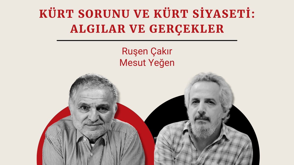 🔺 Kürt sorunu ve Kürt siyaseti: Algılar ve gerçekler 🎙 Ruşen Çakır'ın konuğu Mesut Yeğen ⏰ 18:00'de #Medyascope'ta @cakir_rusen | @mesutyegen