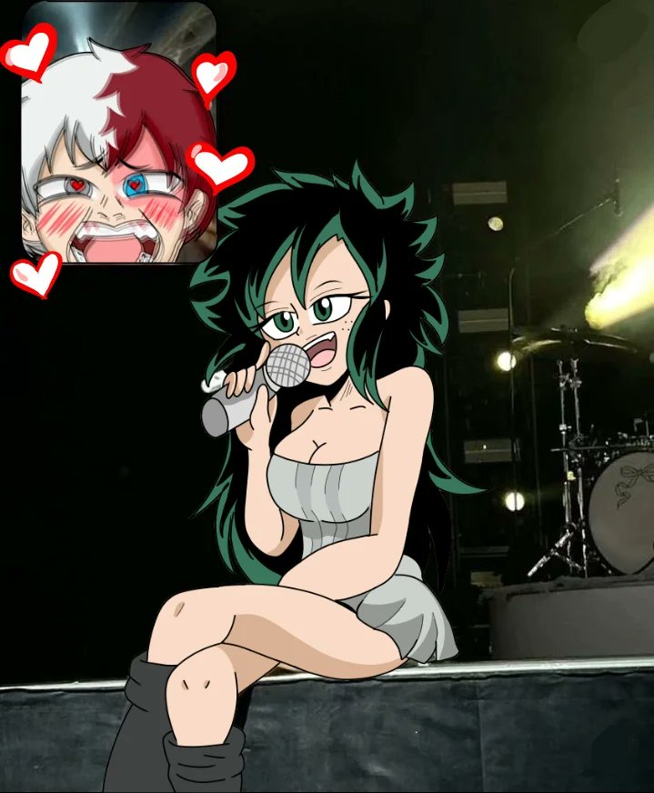 Cuando vas al concierto de tu ídolo

#Dekufem #Izukumidoriya #shototodoroki #tododeku #fanart #MyHeroAcademia