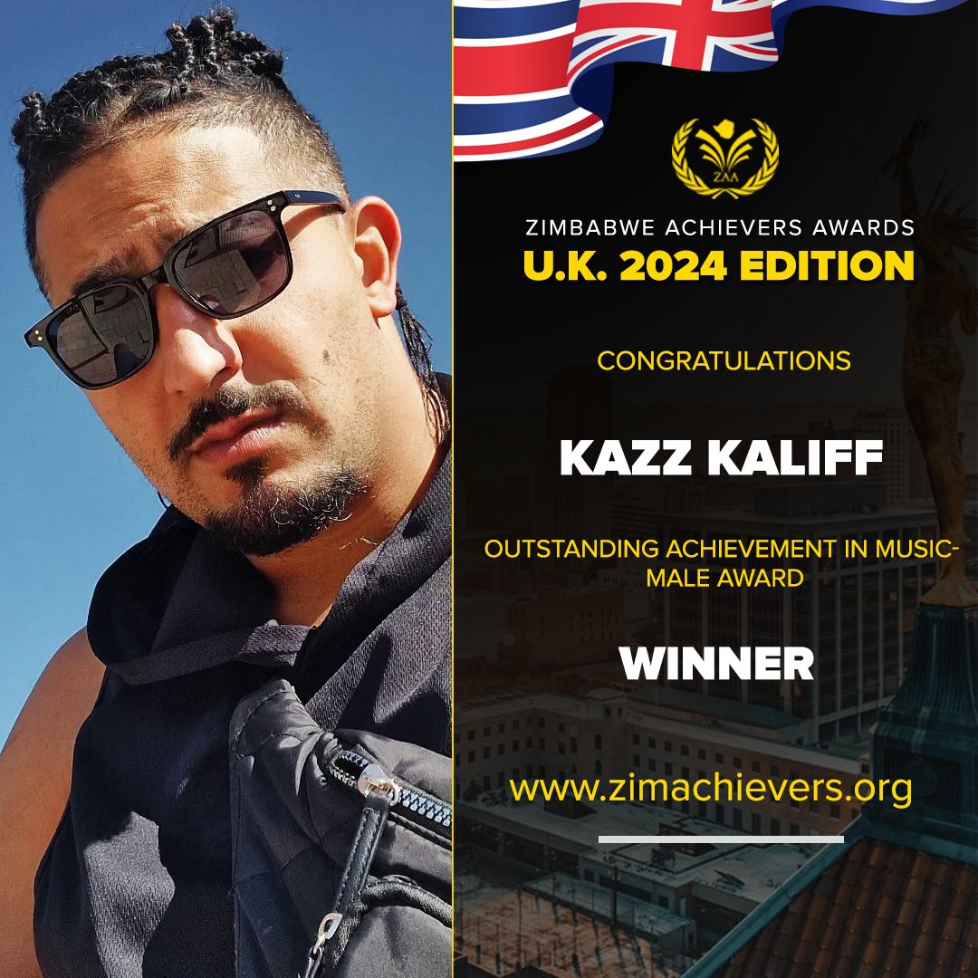 Zimbabwe Achievers (@zimachievers) on Twitter photo Congratulations to KAZZ KALIFF the Z.A.A U.K 2024 Edition RECIPIENT OF THE OUTSTANDING ACHIVEMENT IN MUSIC YEAR AWARD.
@kazzkhalif
Special thanks to our sponsor <a href="/remitly/">Remitly π</a>
for making this event a success.
Follow us on <a href="/zimachievers/">Zimbabwe Achievers</a>
#zimachievers #letscelebrateus #zimbos #awards Congratulations to KAZZ KALIFF the Z.A.A U.K 2024 Edition RECIPIENT OF THE OUTSTANDING ACHIVEMENT IN MUSIC YEAR AWARD.
@kazzkhalif
Special thanks to our sponsor <a href="/remitly/">Remitly π</a>
for making this event a success.
Follow us on <a href="/zimachievers/">Zimbabwe Achievers</a>
#zimachievers #letscelebrateus #zimbos #awards