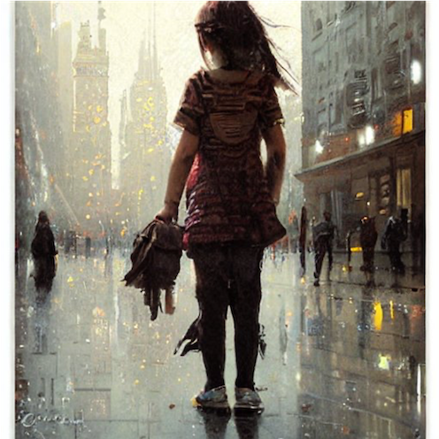 Little girl in a big city  – a 1/1 #NFTartwork that's a must for dedicated #nftcollector #nftcollectors . Elevate your #NFTCollections or #NFTGallery with this unique piece.

#NFTCommunity #NFT #nftart #nftarti̇st #NFTs #OpenseaNFTs 

opensea.io/assets/matic/0…